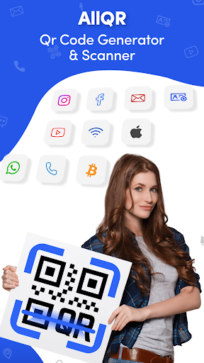 Android application All QR Code Scanner & Creator screenshort
