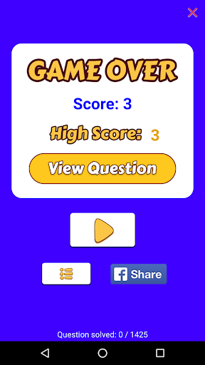 Korean Fun Quizzes Game Screen 3