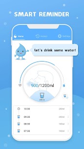 Water Reminder Remind Drink Water Mod APK 2022 (Pro Unlocked) 1