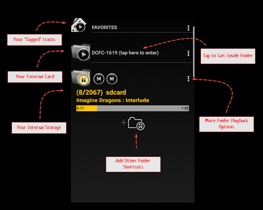 Folder Player Screen 3