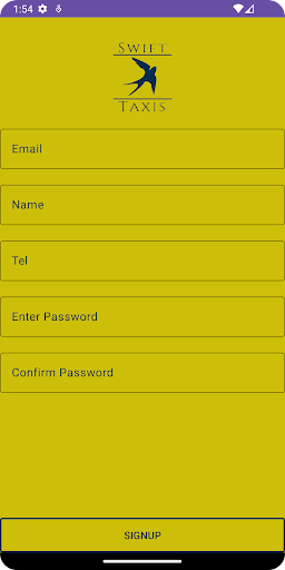Swift Private Hire Taxis Screen 2