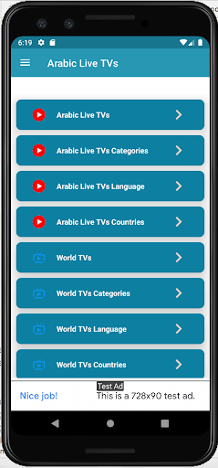 Arabic Live Tv Channels Screen 2