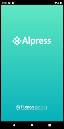 Android application Alpress screenshort