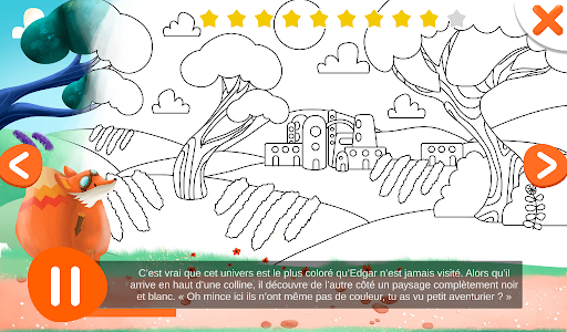 La couleur a disparu