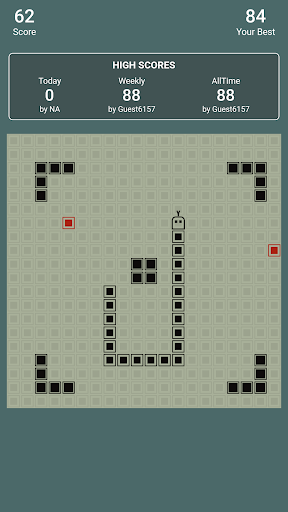 Android application Snake Game Nokia screenshort