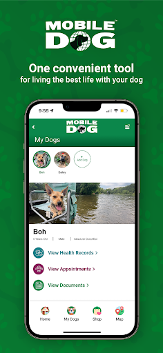 Android application Mobile Dog screenshort