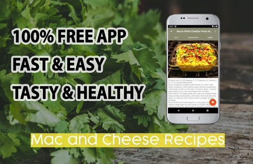 Android application Mac And Cheese Recipes screenshort