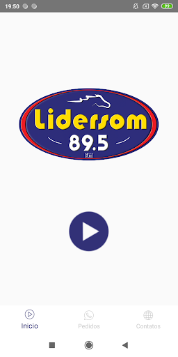 Android application Rádio LiderSom FM screenshort