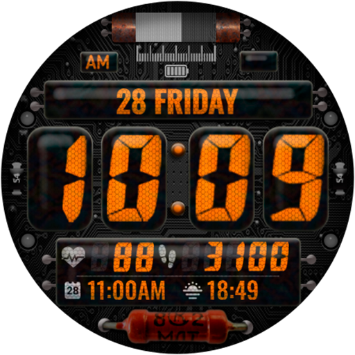 ALX02 Lamp Watch Face