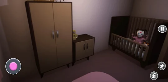 Scary Baby: Scary Pink Baby 3D