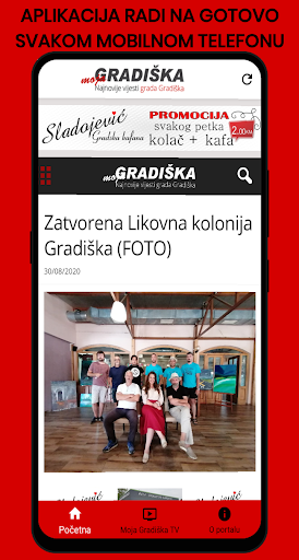 MojaGradiška Screen 3