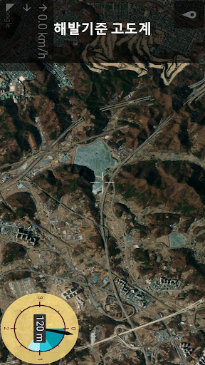 만능고도계 GPS (해발고도계, 위성고도계, 기압계) Screen 3