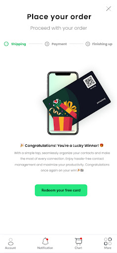 MySmartCard Screen 3