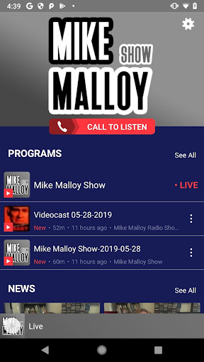 Mike Malloy Show Screen 2
