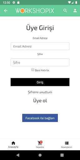 Android application Workshopix screenshort