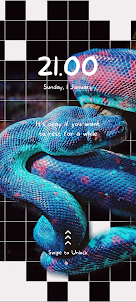 Aesthetic Snakes Wallpaper 4K
