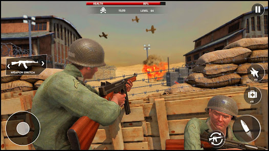 Screenshot 15 juegos de guerra mundial: ww2  android