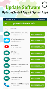 Captura de Pantalla 11 Actualización de software Apps android
