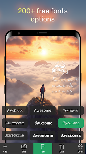 Text on Photo - Text to Photos Screen 2