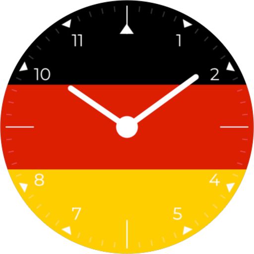 Germany Analog Watch Face