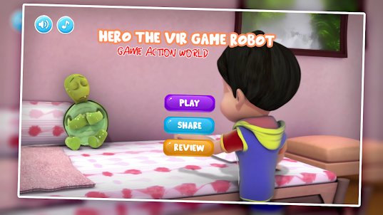 Hero Vir Go the Robot Boy Game