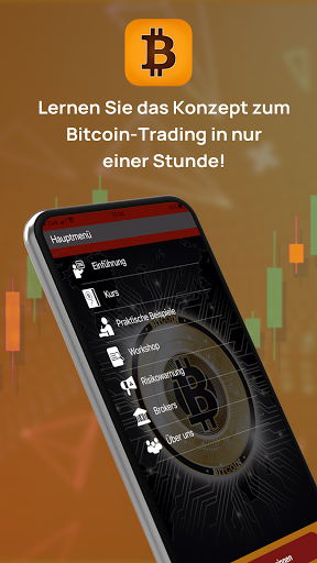 Android application Bitcoin handeln für Anfänger screenshort