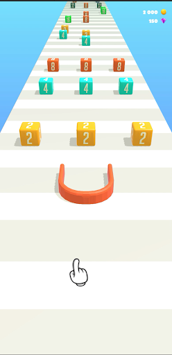Android application DiceMerge2048 screenshort