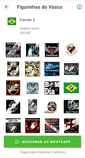 Figurinhas do Vasco Screen 2