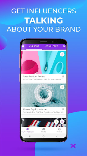 Android application Trendster - Brand screenshort
