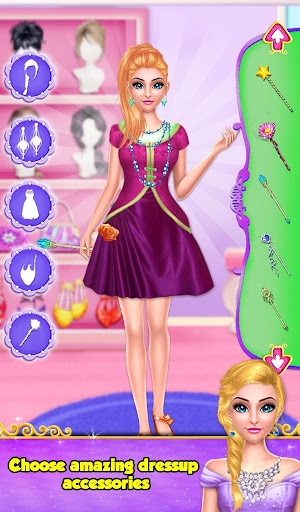 Girl Hair Do Design Salon Game Screen 3