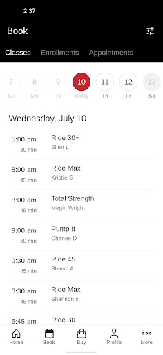 LifeCycle TN Screen 2