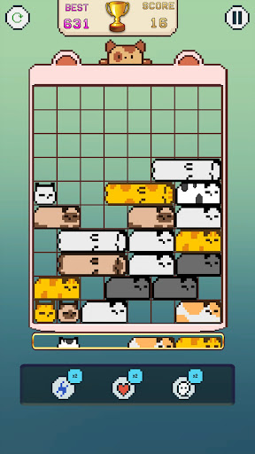 Android application Cat Puzzle: Block Blast screenshort