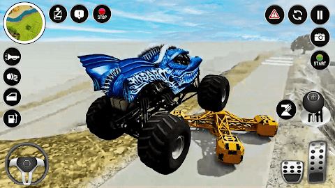 Monster Truck Game - Simulatorのおすすめ画像3