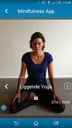 Android application Mindfulness App screenshort