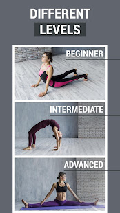 Stretching exercises - splits training