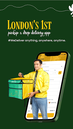 WeDeliver Screen 2