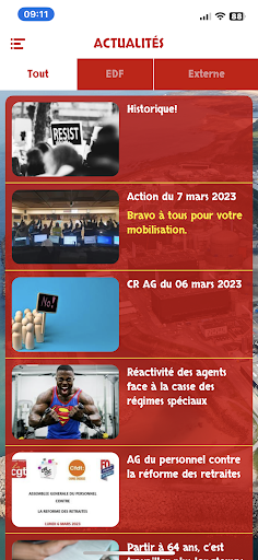CGT FLAMANVILLE Screen 2