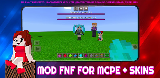Friday Night Funkin in MCPE FNF Mod