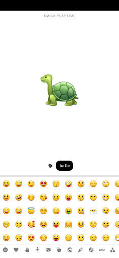 Android application Emoji Playtime screenshort