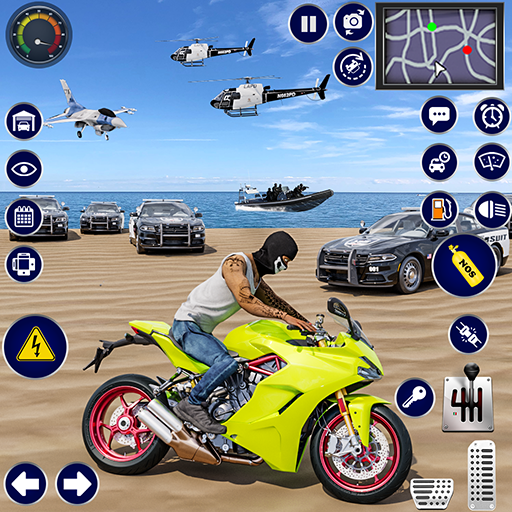 Police Game Miami crime police 1.7 Icon