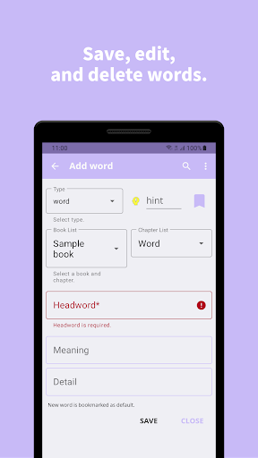 Vocabulary builder Mount Word Screen 3