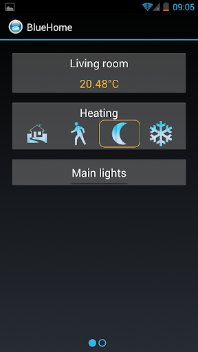 BlueHome Screen 2