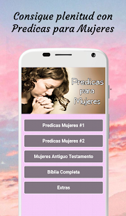 Predicas mujeres cristianas Screenshot