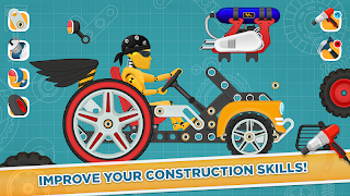 Car Builder & Racing for Kids - Screenshot 2