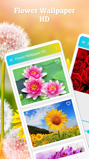 Android application Flower Wallpaper HD screenshort