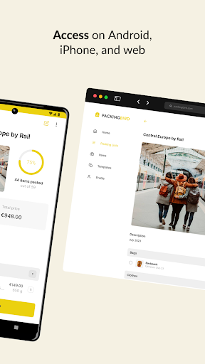 Packingbird — Packing List App