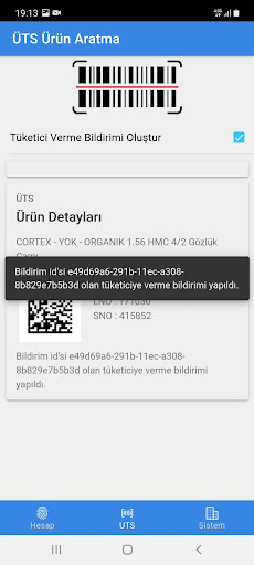 StokSistem ÜTS Uygulaması Screen 3