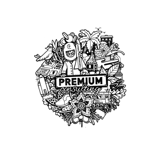 Premium consulting logo