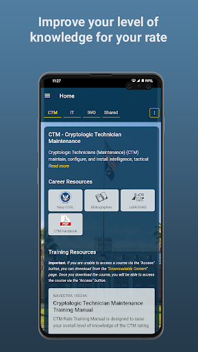 CIWT Knowledge Port Screen 3