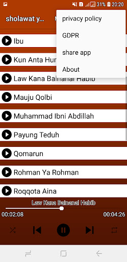 Sholawat Yang Lagi Viral Screen 2